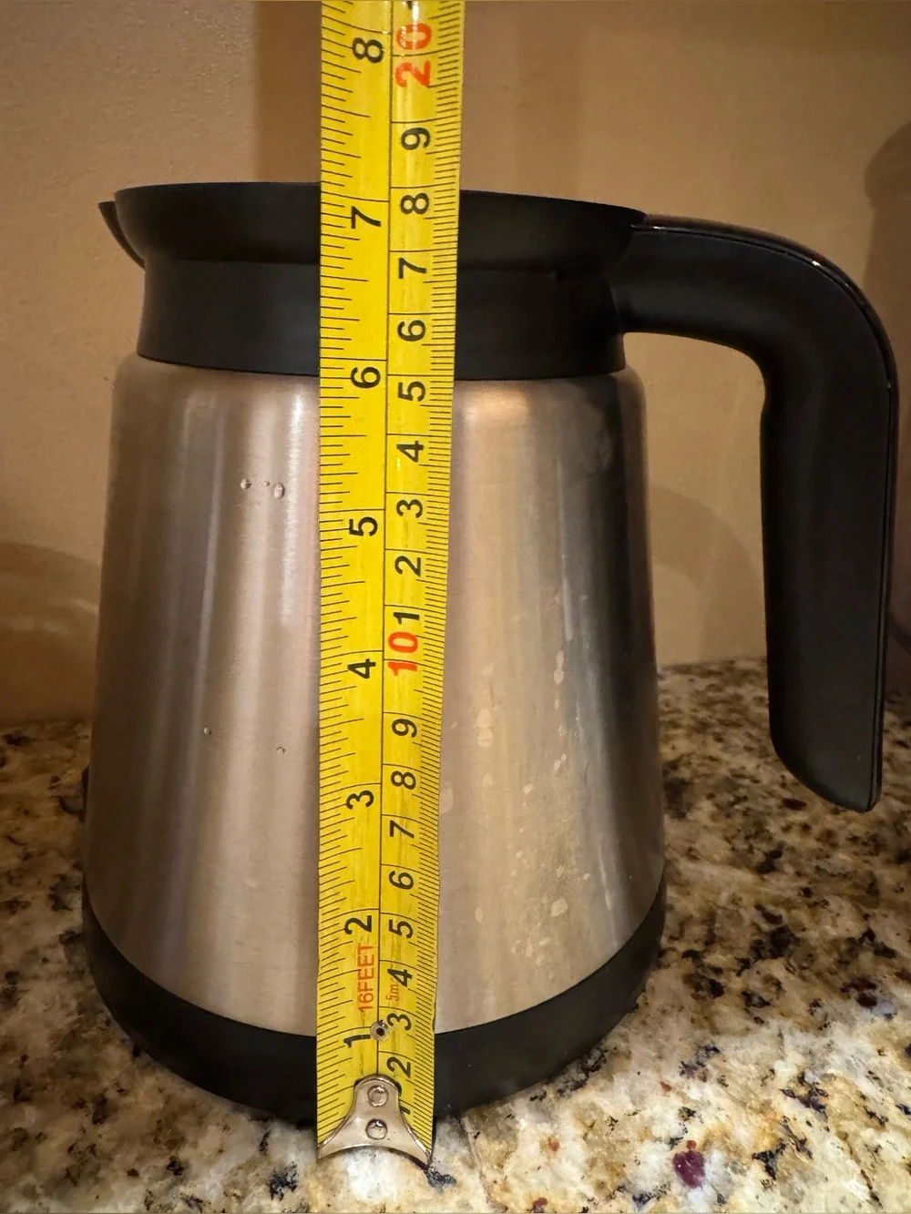 Keurig Brushed Stainless Steel 32oz Coffee Carafe with Lid
